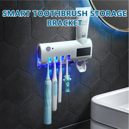 UV Sterilizing Toothbrush Holder & Paste Dispenser - Youvra