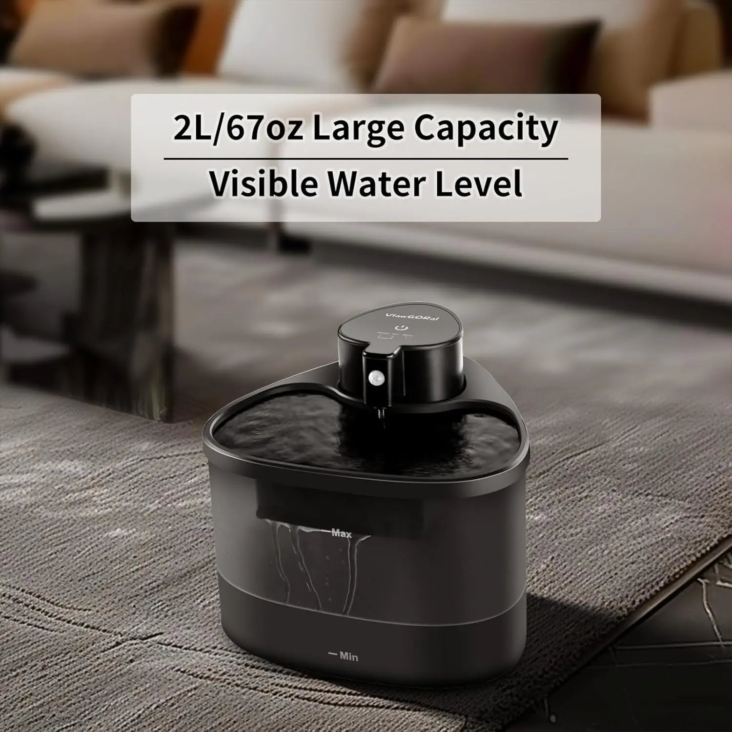 SilentStream Pet Water Fountain – 2L Automatic Cat & Dog Dispenser with Filters Youvra