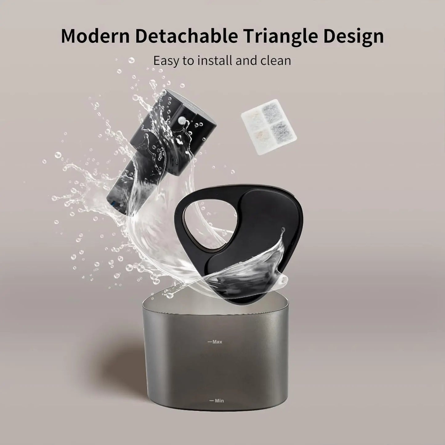 SilentStream Pet Water Fountain – 2L Automatic Cat & Dog Dispenser with Filters Youvra