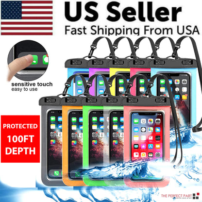 AquaShield Waterproof Floating Phone Pouch – Universal Dry Bag Case Cover for Smartphones - Youvra