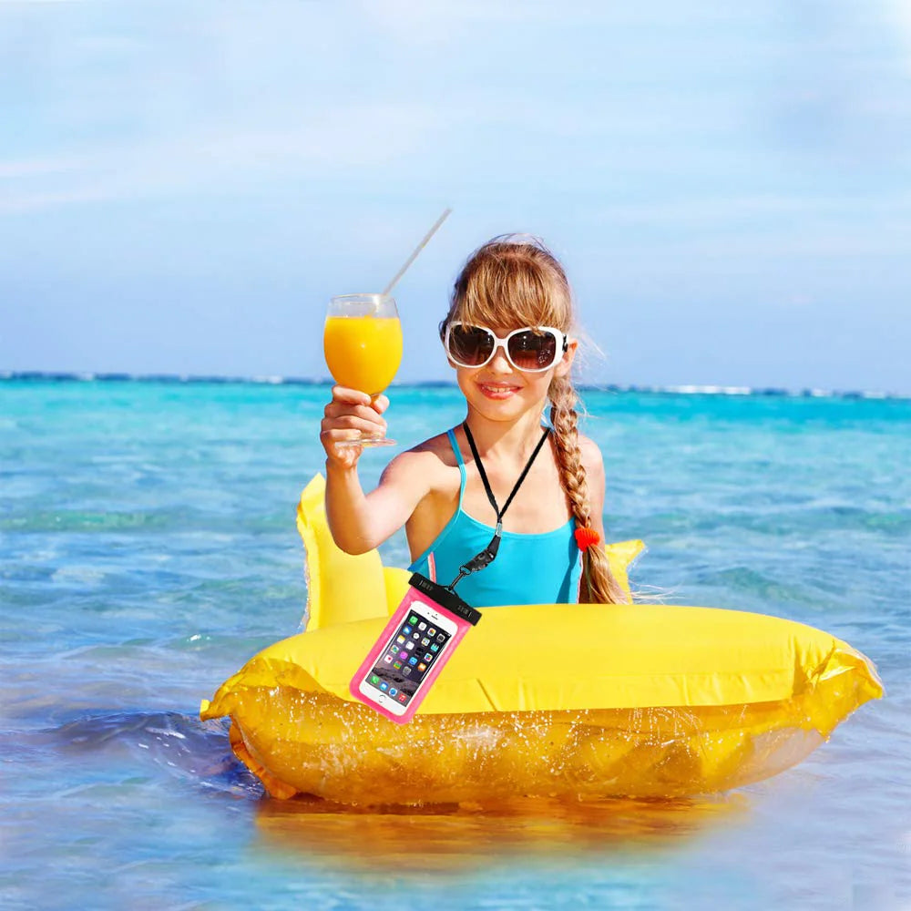 AquaShield Waterproof Floating Phone Pouch – Universal Dry Bag Case Cover for Smartphones - Youvra