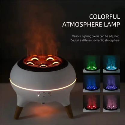 LumaFlare – Firelight Diffuser with Speaker - Youvra