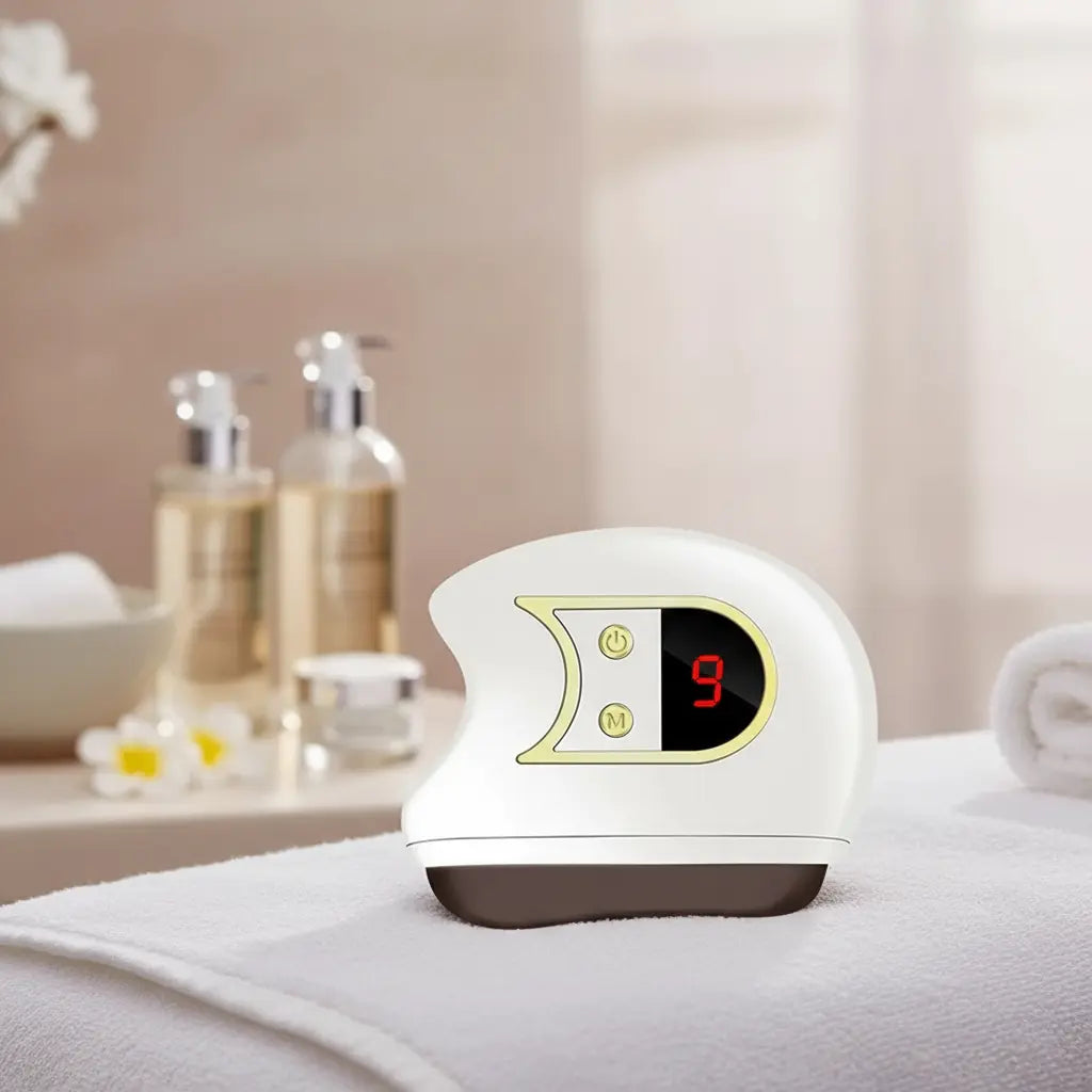 RadianceLift Electric Gua Sha – Heated Red Light Facial Sculpting Massager Youvra