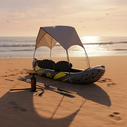KP Dual Inflatable Kayak with Canopy - Youvra