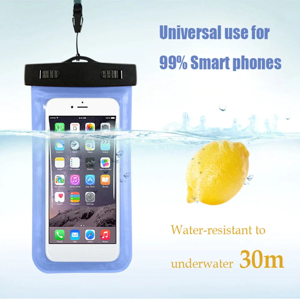 AquaShield Waterproof Floating Phone Pouch – Universal Dry Bag Case Cover for Smartphones - Youvra