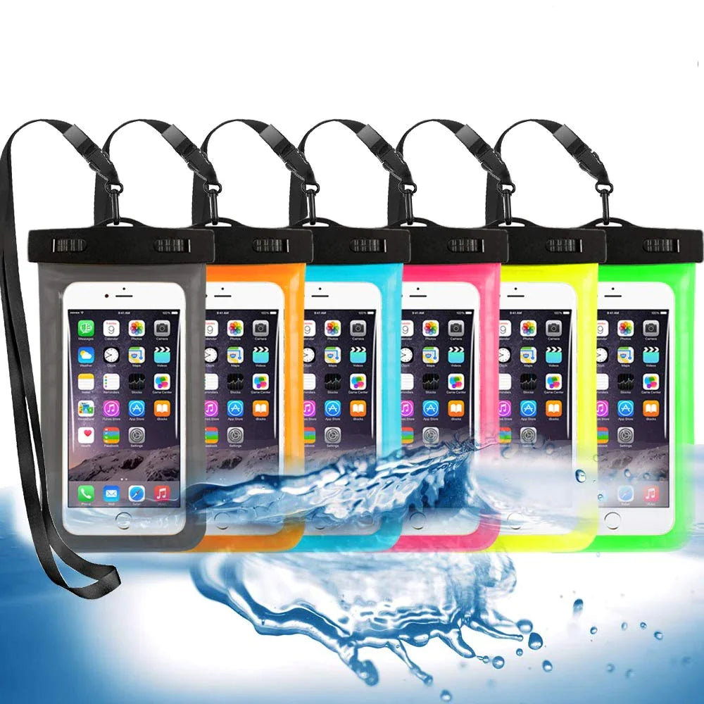 AquaShield Waterproof Floating Phone Pouch – Universal Dry Bag Case Cover for Smartphones - Youvra